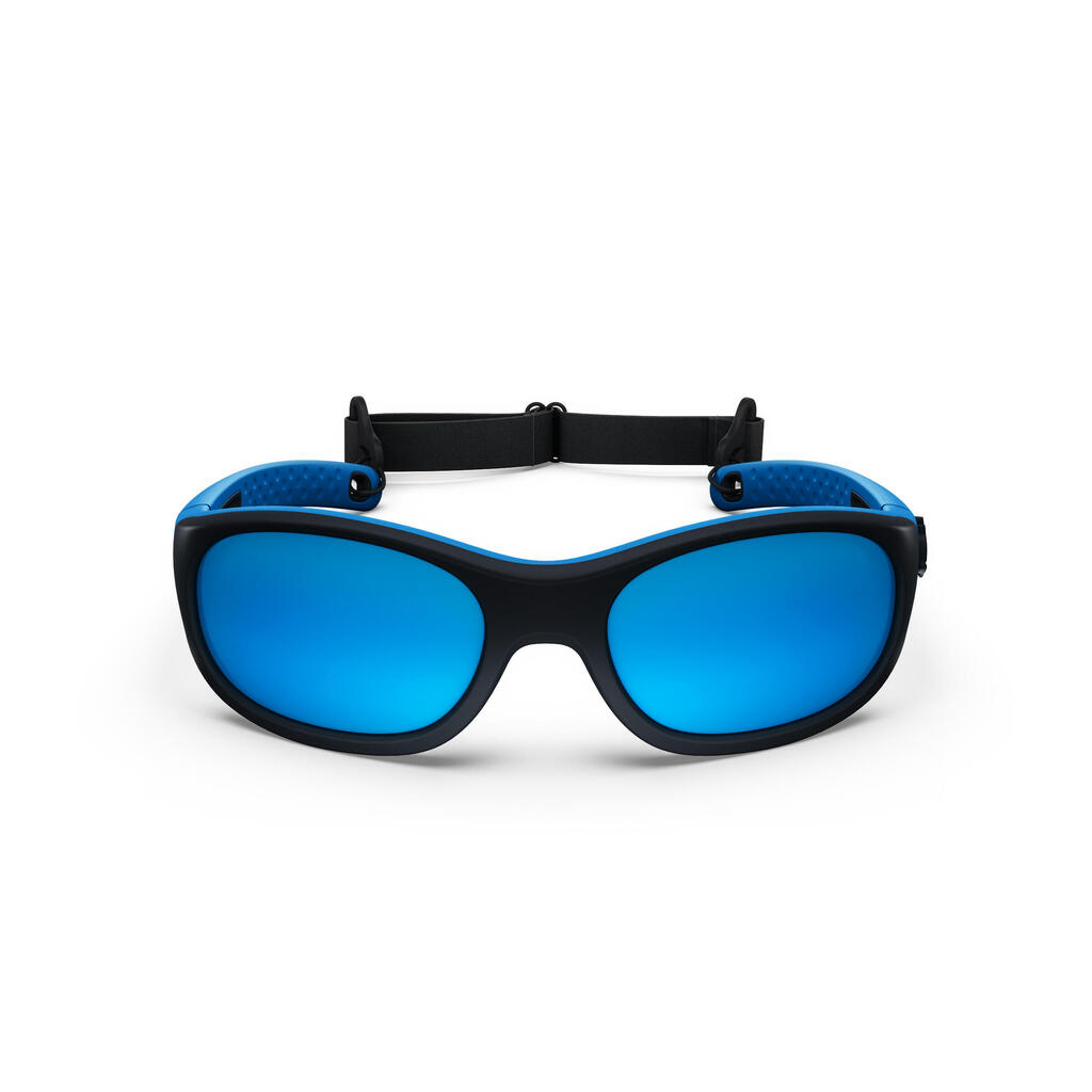 Bērnu (4–6 gadi) pārgājienu saulesbrilles “MH K500”, 4. kategorija, rozā/zilas