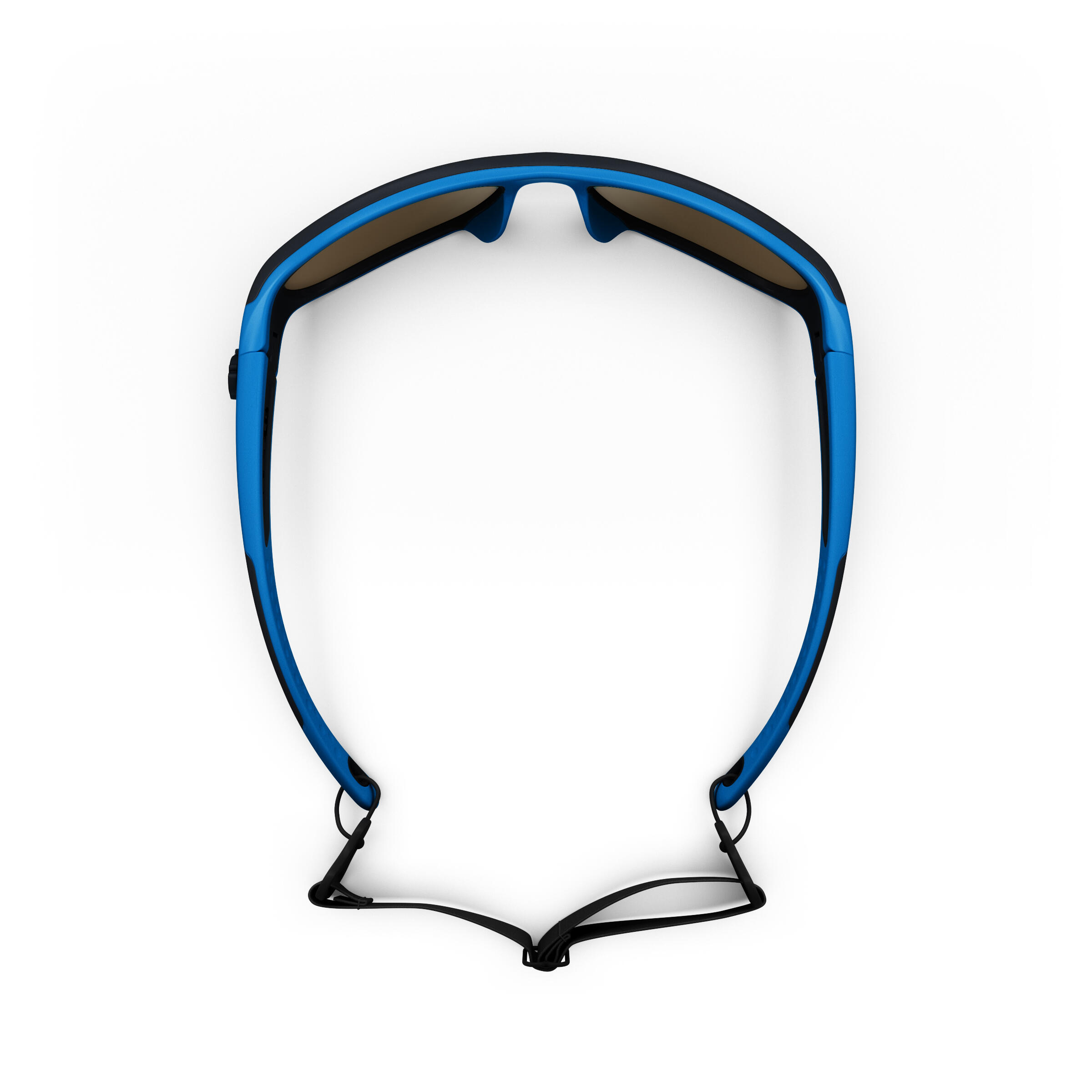 Kids’ Hiking Category 4 Sunglasses – MH K 500 Black/Blue - QUECHUA