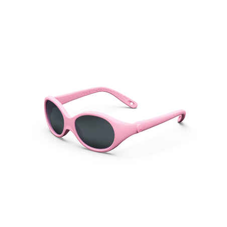 Sonnenbrille MH100 Baby 6–24 Monate Kategorie 4 pink
