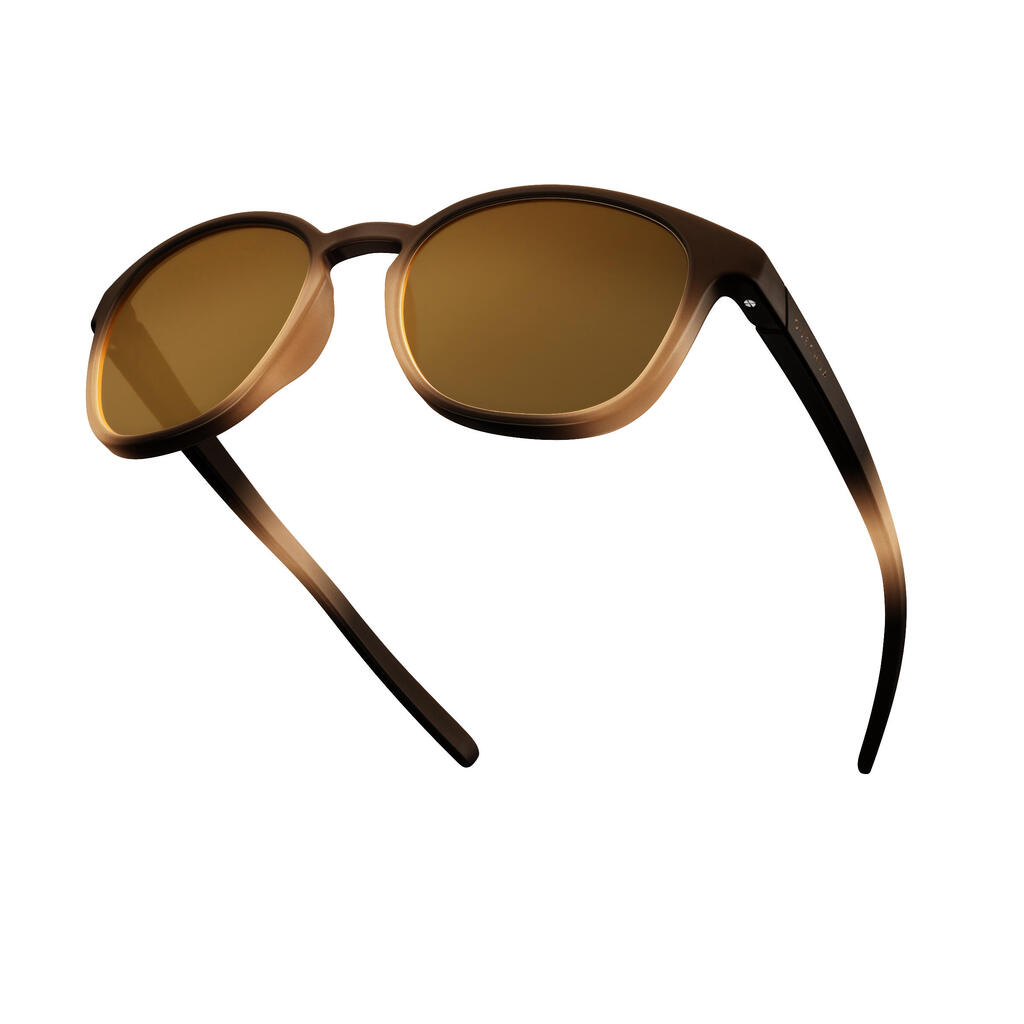 Adult Category 3 Sunglasses - Brown