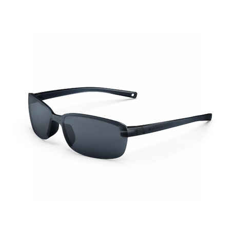 3 kategorijos poliarizuoti suaugusiųjų akiniai nuo saulės, juodi