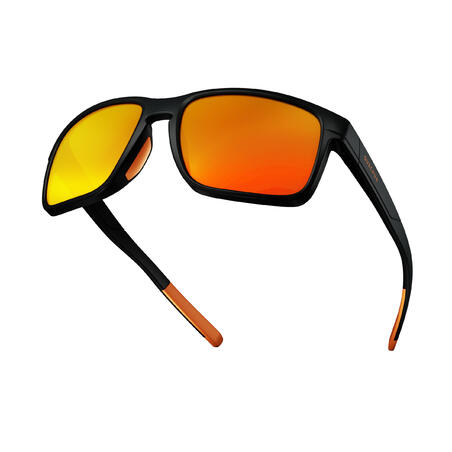 Сонцезахисні окуляри MH530 для туризму для дорослих кат. 3 чорні/помаранчеві