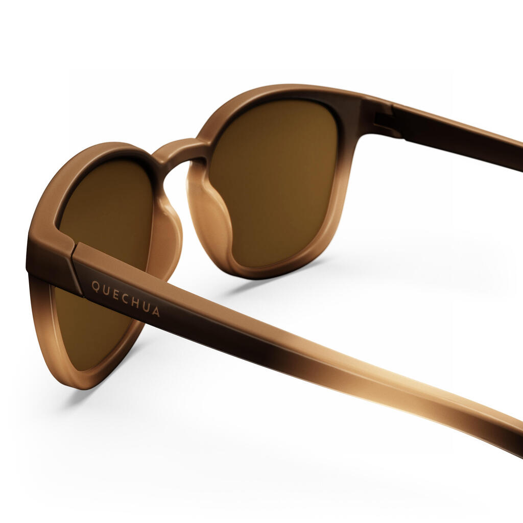 Adult Category 3 Sunglasses - Brown