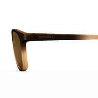 Sonnenbrille Wandern MH160 Erwachsene Kategorie 3 braun