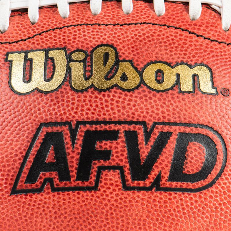 Bola de Futebol Americano oficial - AFVD GAME BALL WTF1000 castanho