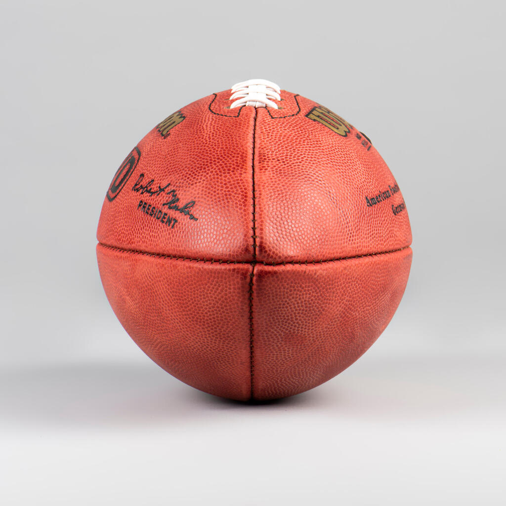 American Football Ball offizielle Grösse - AFVD Game Ball WTF1000 braun