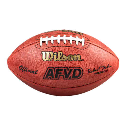 
      American Football Ball offizielle Grösse - AFVD Game Ball WTF1000 braun
  