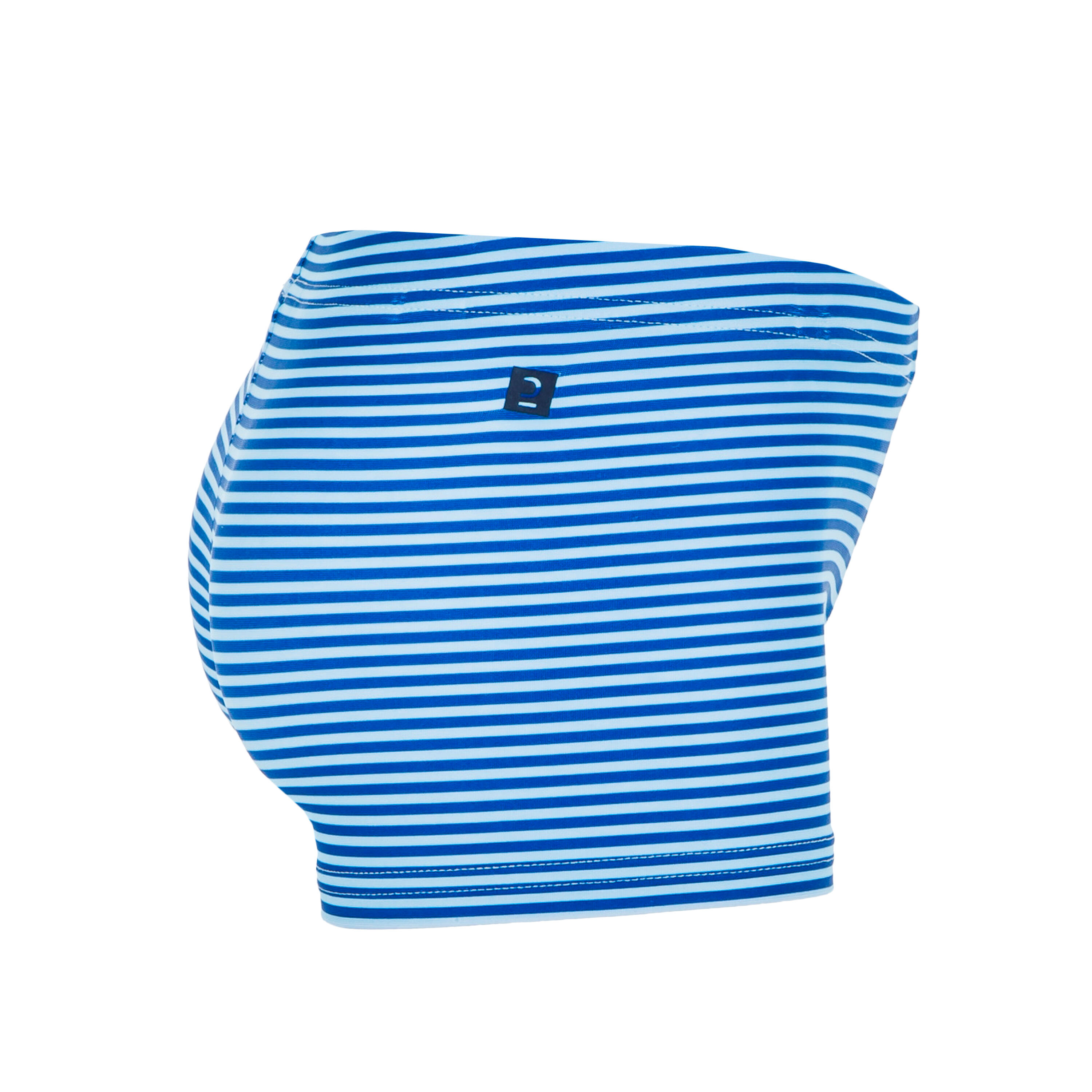 Baby / Kids' Swimming boxers - STRIPES print blue 3/6