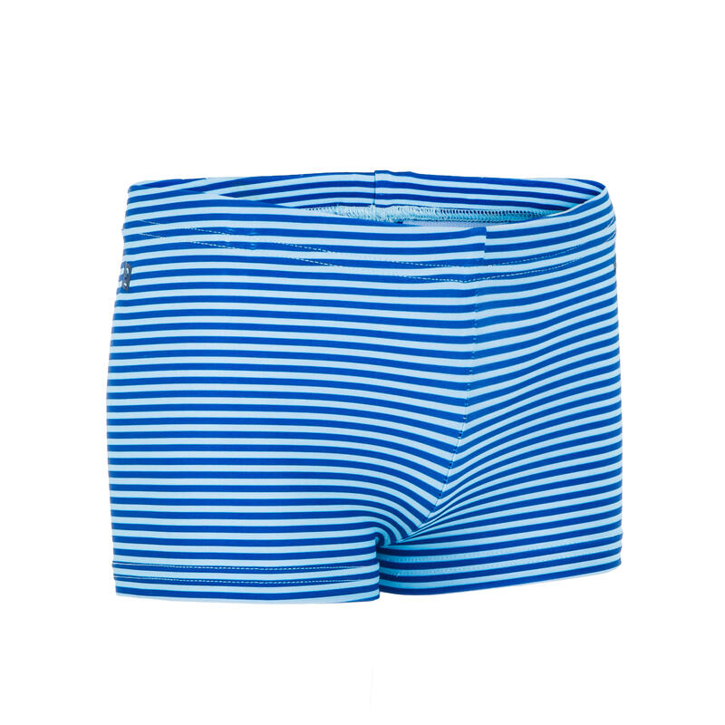 Zwemboxer peuters / kleuters blauw gestreept