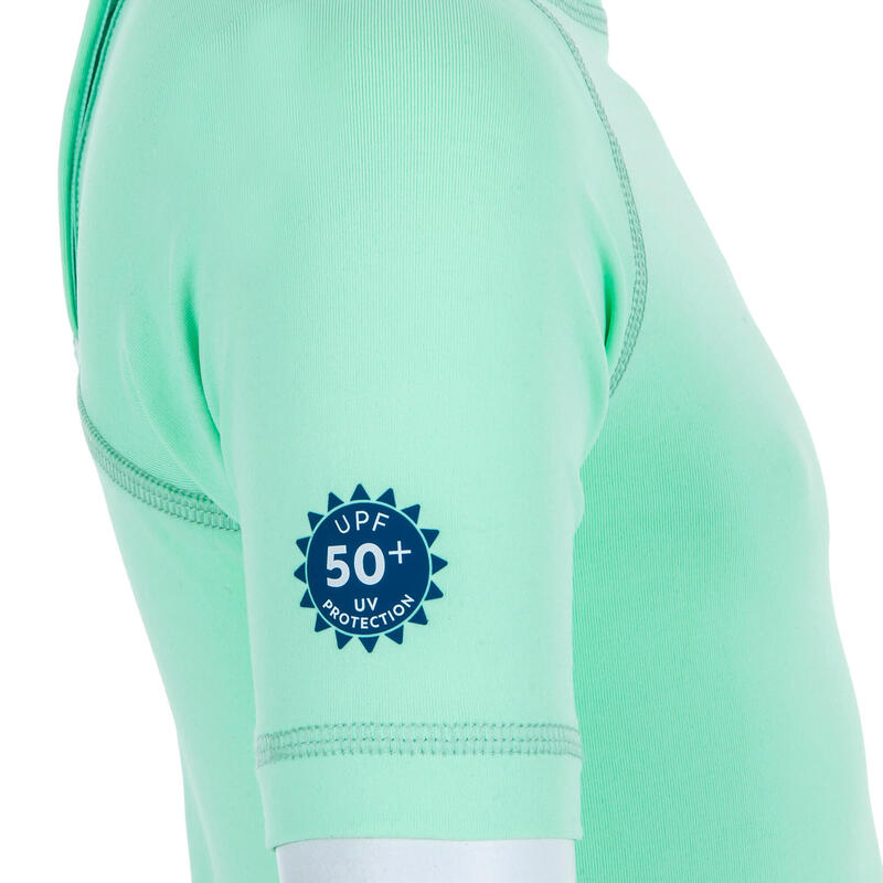 Tricou anti-UV UPF50+ Verde Bebe