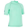 Baby UV-Protection Short Sleeve T-Shirt Sun-Resistant & Soft Light Green
