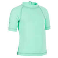 Baby UV-Protection Short Sleeve T-Shirt - Light Green