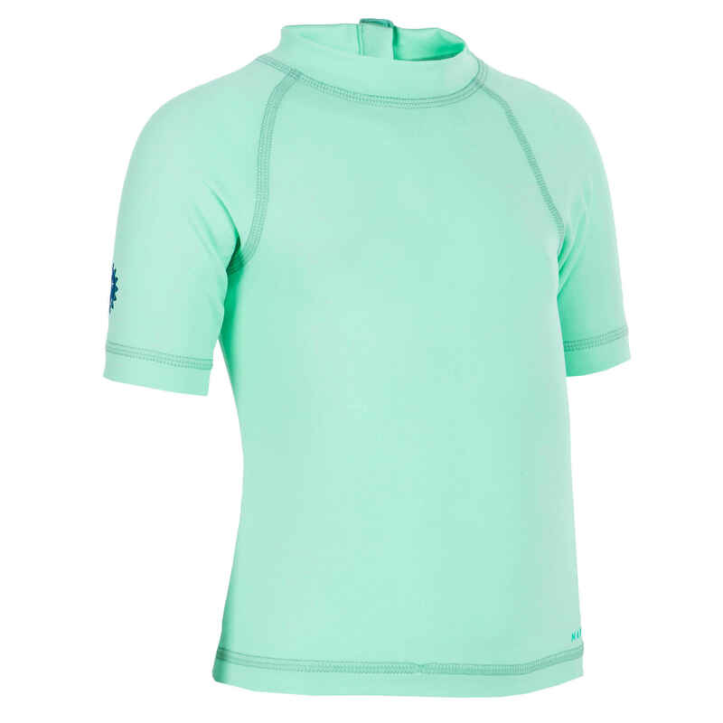 UV-Shirt kurzarm Babys/Kleinkinder hellgrün 