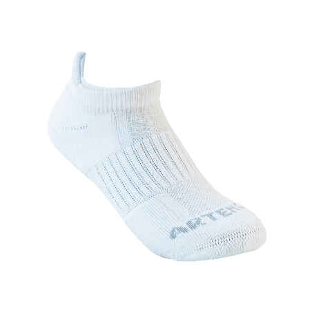 Kids' Low Sports Socks Tri-Pack RS 500 - White/Navy