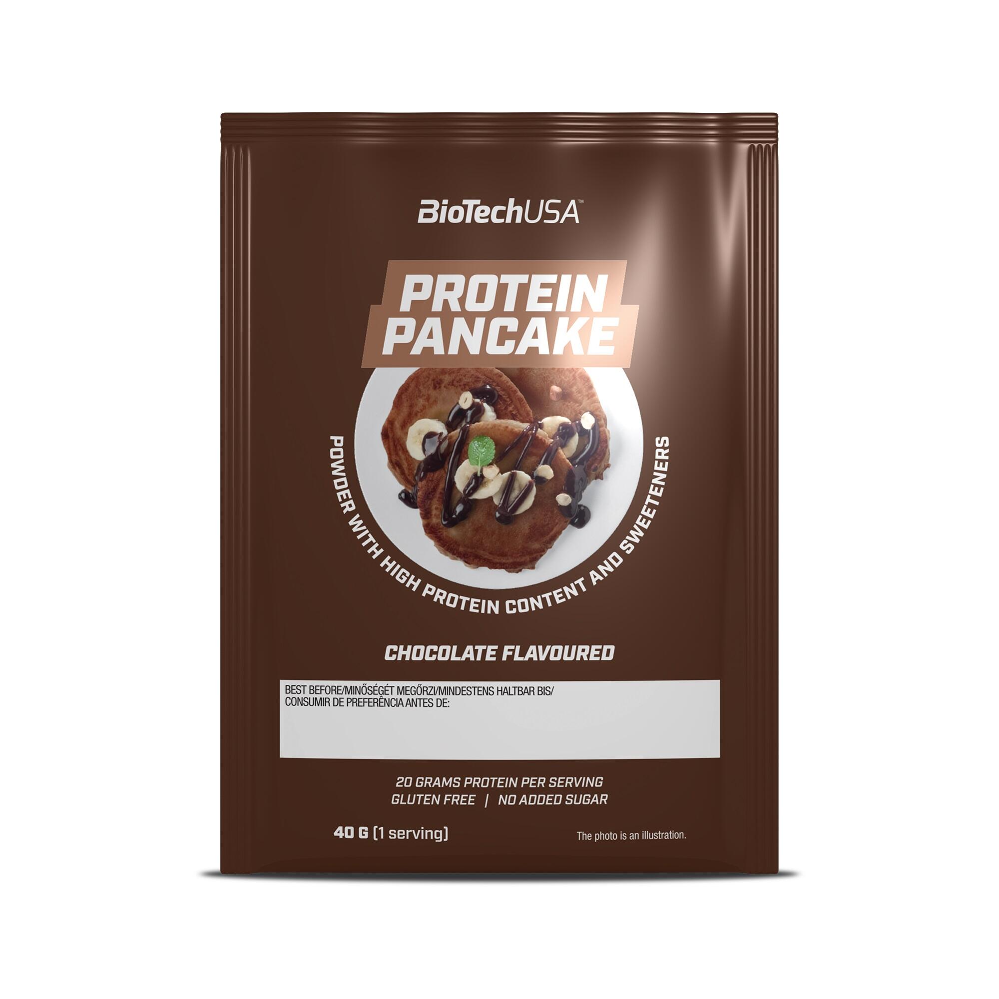 Protein Pancake, palacsintapor, 40 g csokoládé Biotechusa