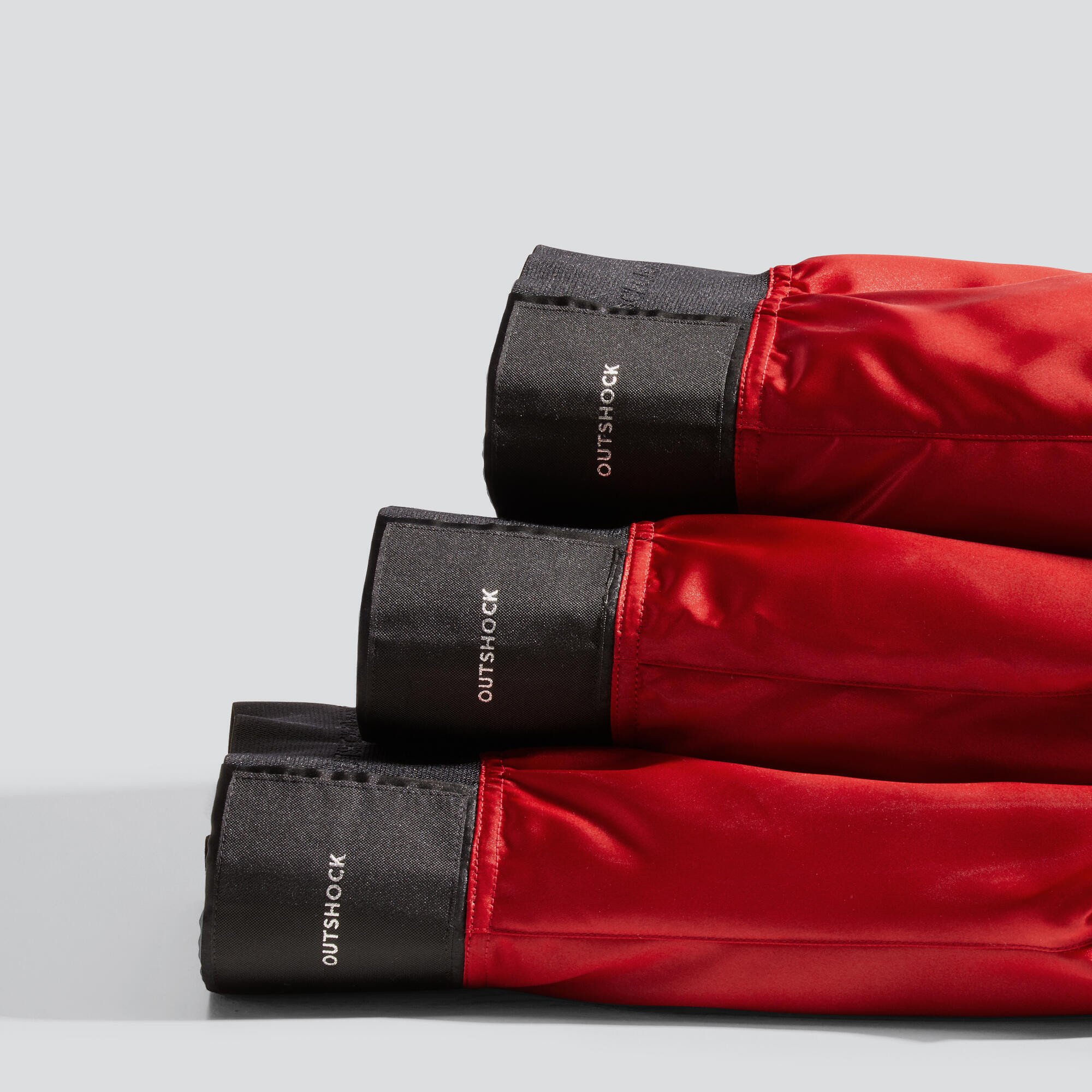 Pantaloncini uomo muay-thai 900 poliestere rossi OUTSHOCK | DECATHLON