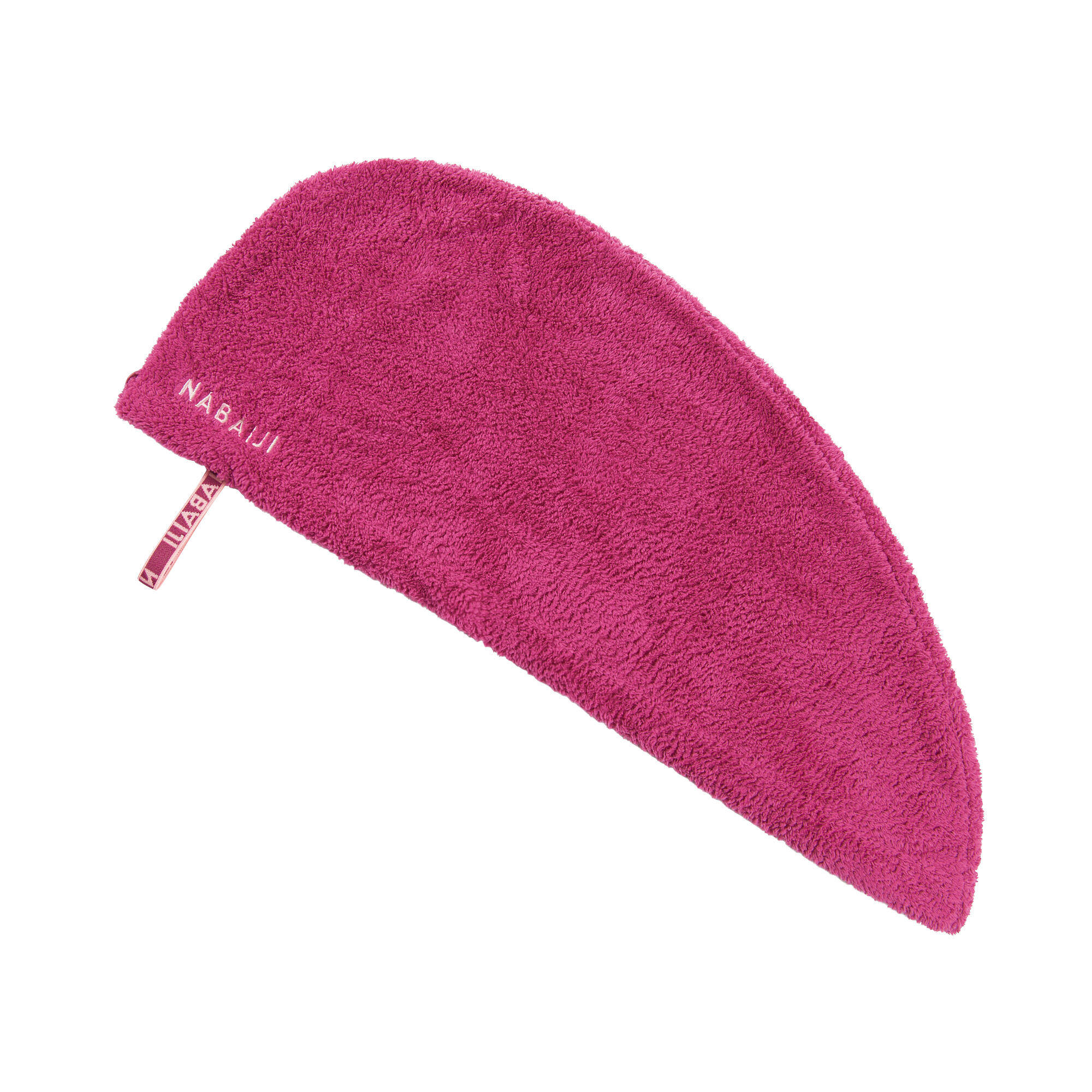 Swimming Soft Hair Towel - Burgundy -  3