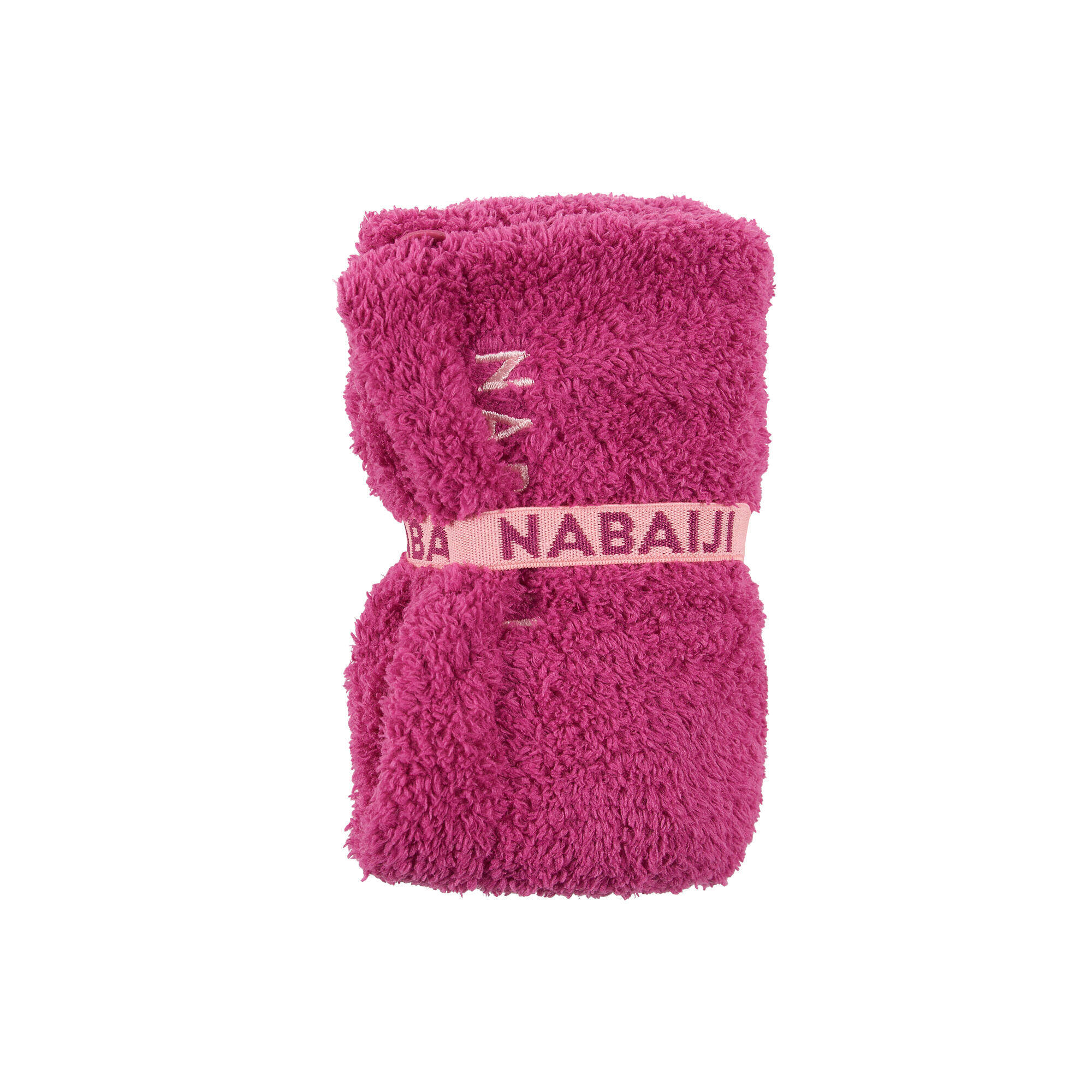 Swimming Soft Hair Towel - Burgundy -  2