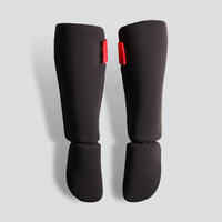 Kids' Kickboxing Shin-Foot Guard 100