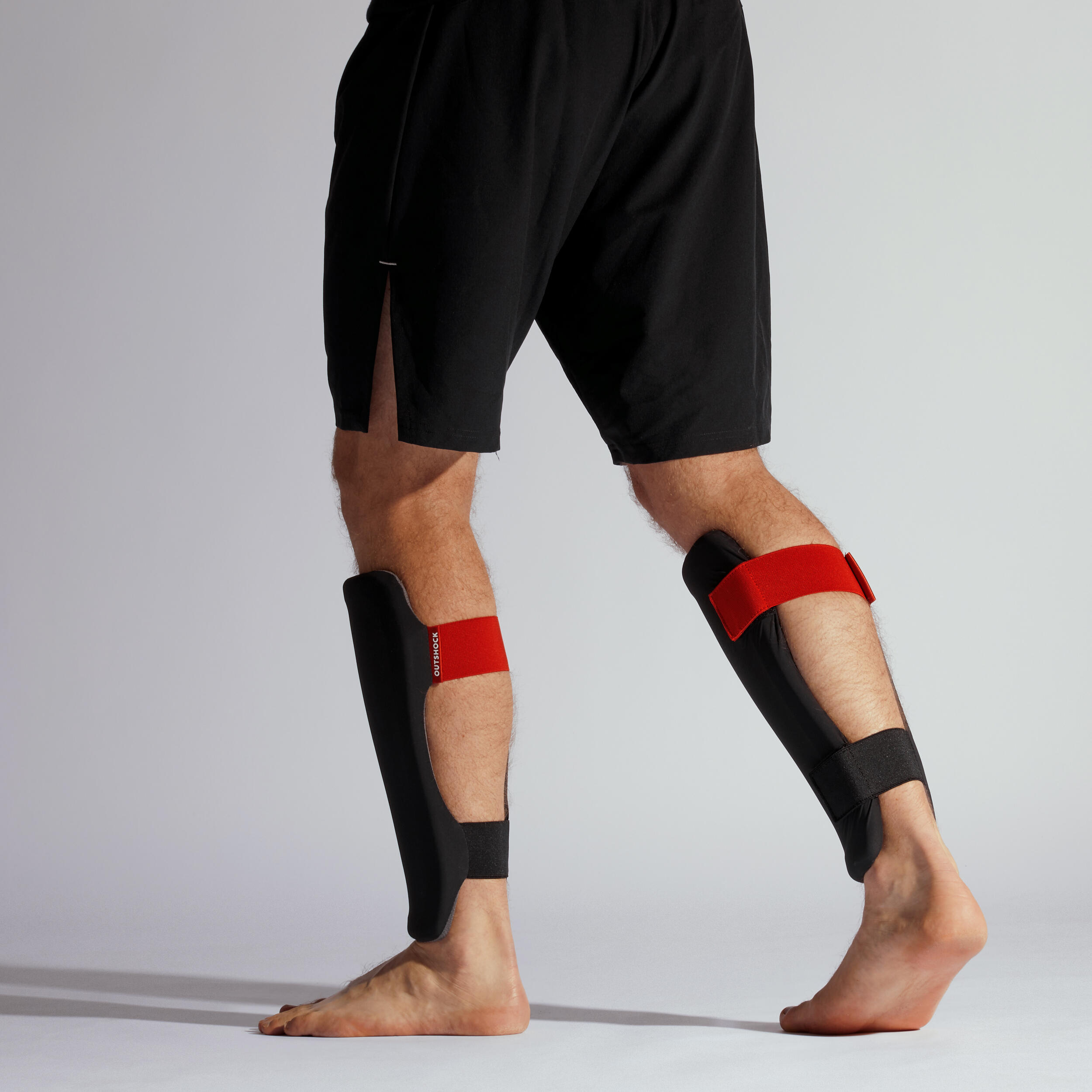 Boxing Shin Guard 100 - Adults - OUTSHOCK