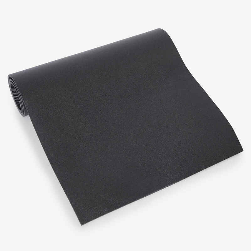 Fitnessmatte 140 cm × 50 cm × 6,5 mm schwarz Fitnessmatte 140 cm × 50 cm × 6,5 mm schwarz