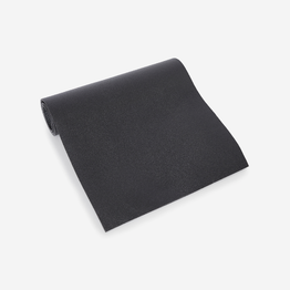 Tapis de fitness confort 6,5 mm, noir