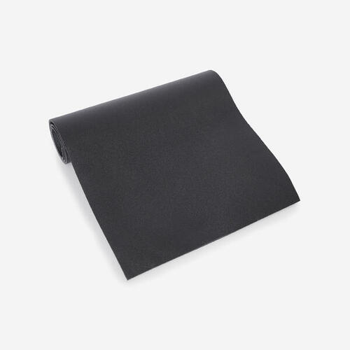 Tapis de sol pilates 140 cm x 50 cm x 6,5 mm  - MAT XS noir