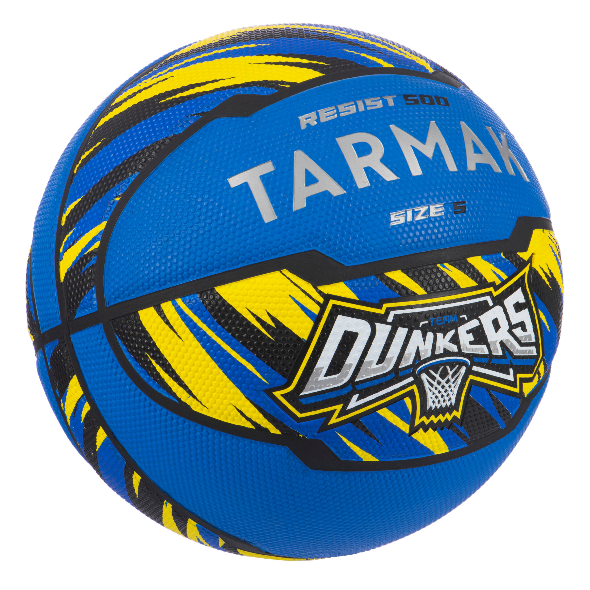 Basketbal maat 5 R500 blauw 2/5