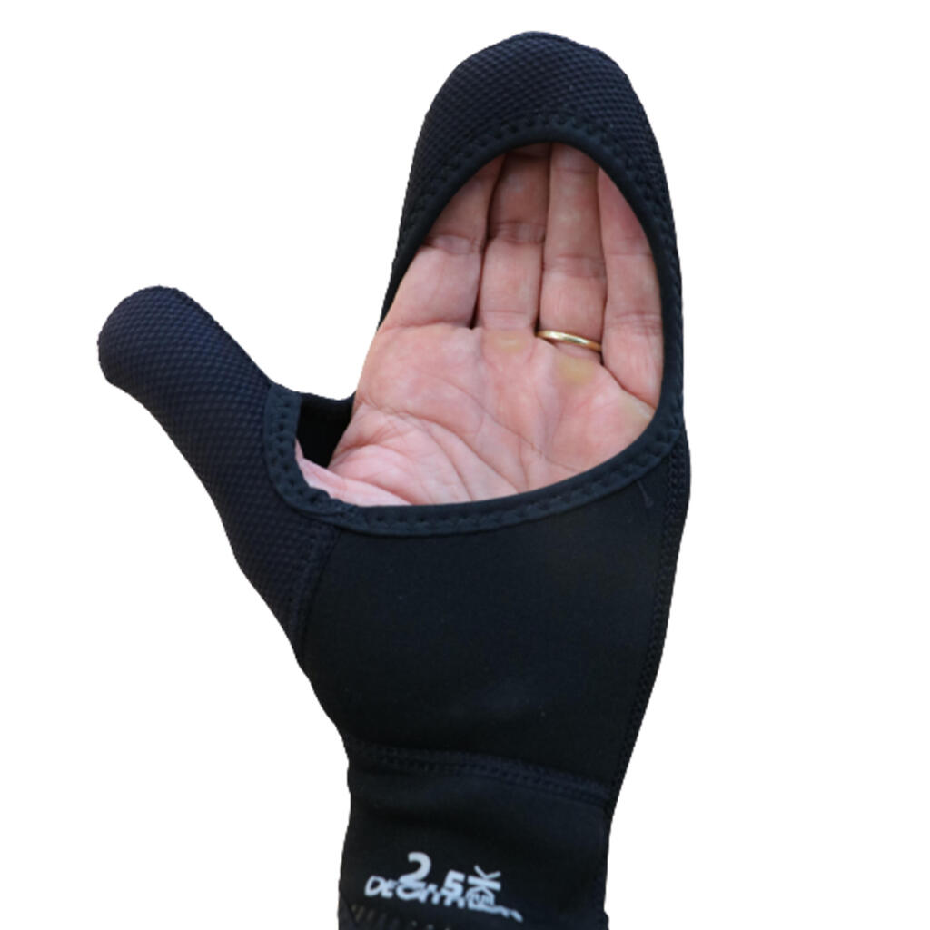 WINDSURFING NEOPRENE OPEN PALM MITTENS V2