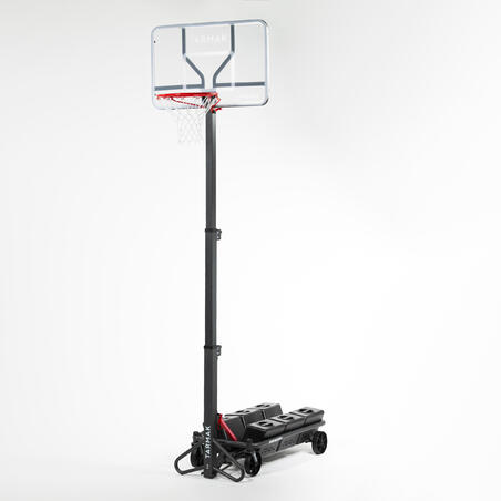 Panier de basket pliable sur roue réglable de 2,40m à 3,05m - B500 Easy Box