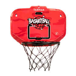Basketkorg SET K900 junior/vuxen röd/svart. Går att transporter.