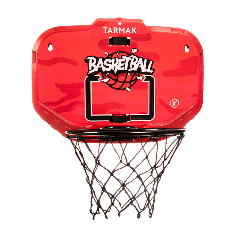 Basketkorg SET K900 junior/vuxen röd/svart. Går att transporter.
