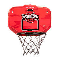 Canasta de baloncesto portátil de pared SET K900 rojo negro