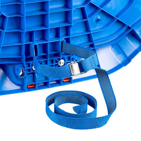 Σετ επιτοίχιας φορητής μπασκέτας Hoop Set K900 - Μπλε/Πορτοκαλί