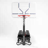 Adjustable (2.40m to 3.05m) Folding Basketball Hoop B500 Easy Box