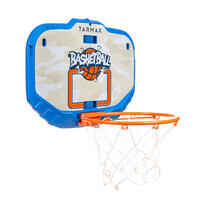 Wall-Mounted Transportable Basketball Hoop Set K900 - Blue/Orange