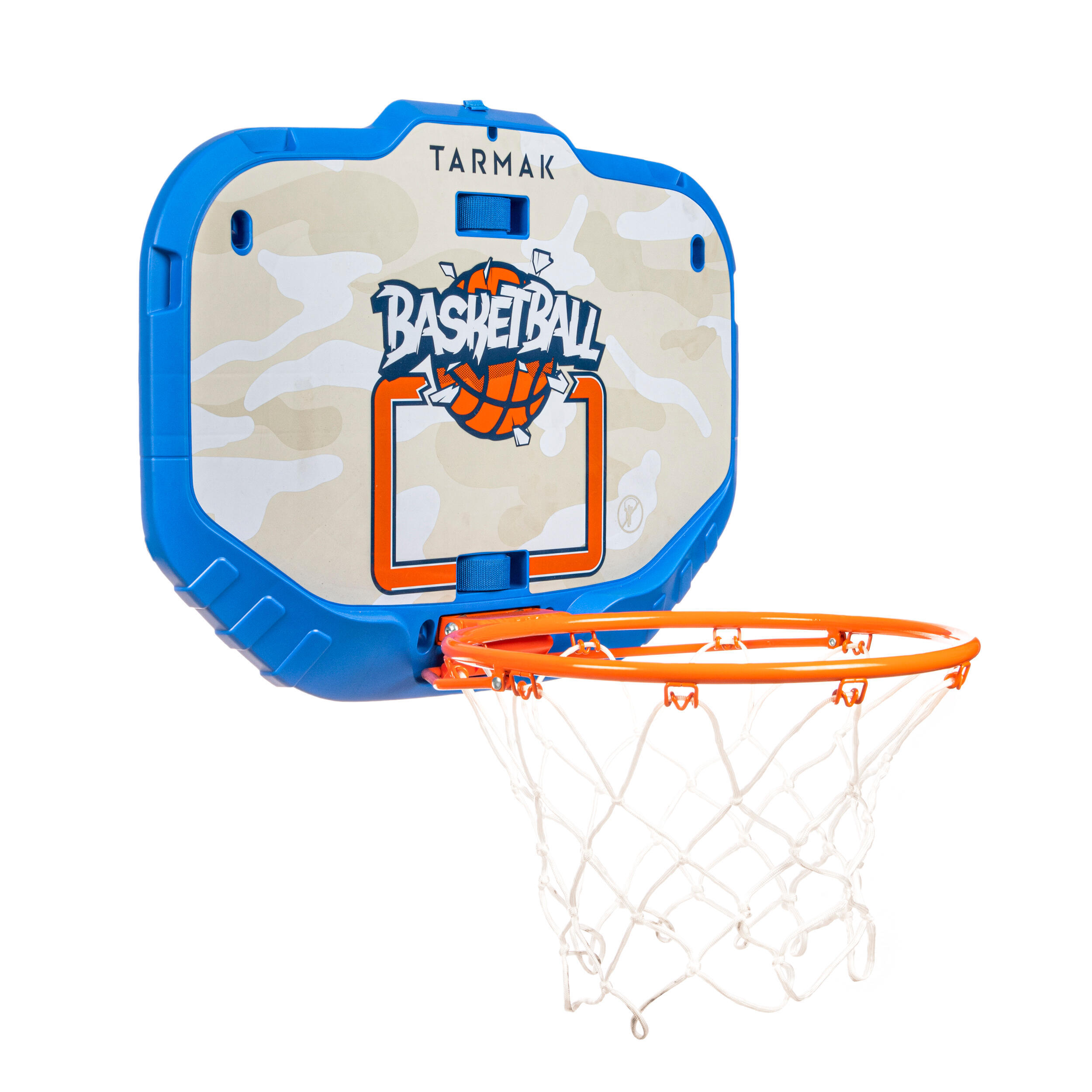 Wall-Mounted Transportable Basketball Hoop Set K900 - Blue/Orange 3/5