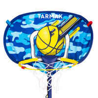 Basketball-Korbanlage Hoop 500 Easy gelb/blau 
