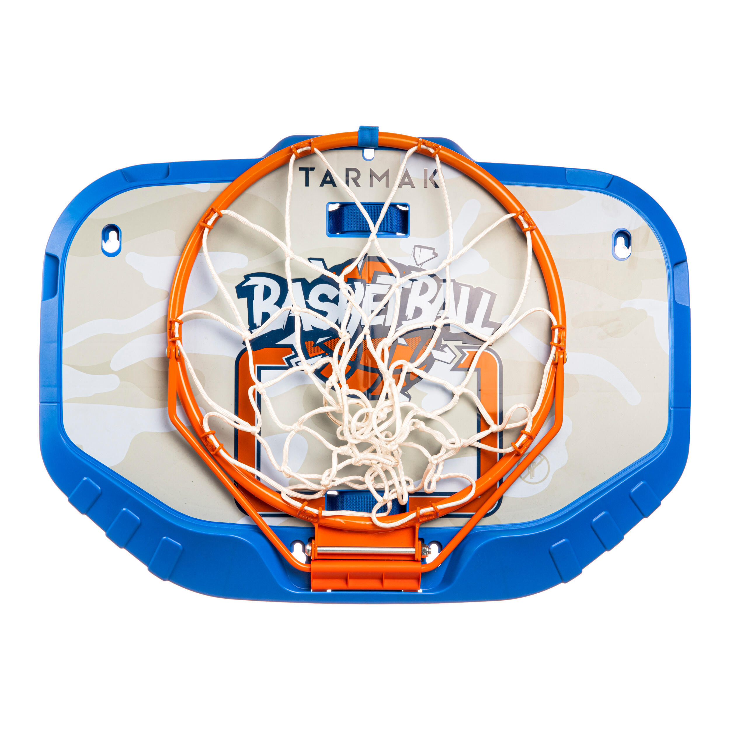 Wall-Mounted Transportable Basketball Hoop Set K900 - Blue/Orange 2/5
