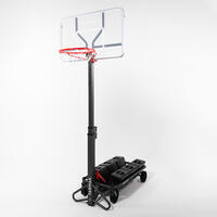 Panier de basket pliable sur roue réglable de 2,40m à 3,05m - B500 Easy Box