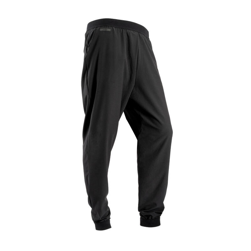 Pánské běžecké prodyšné kalhoty Dry černé 