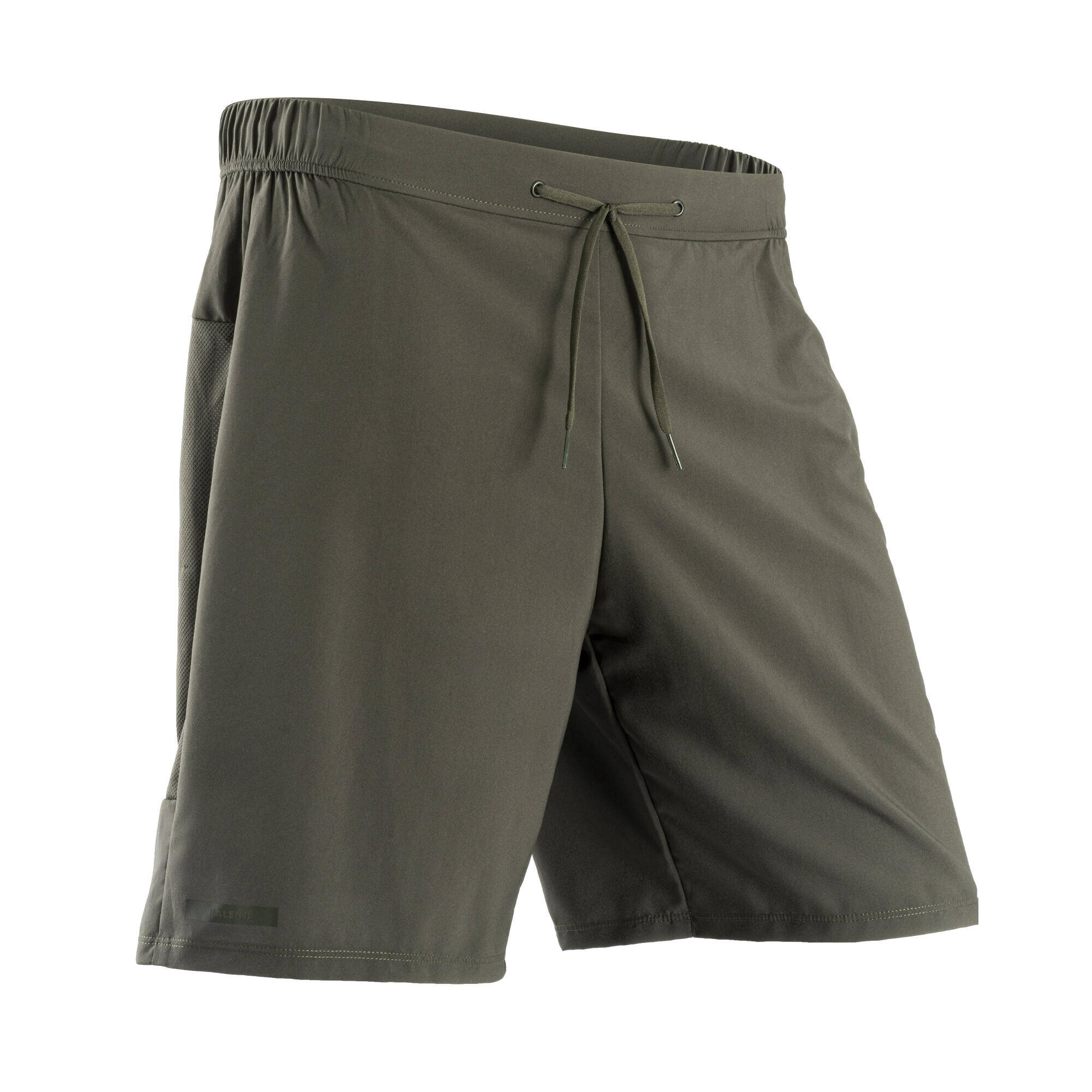Men Running Shorts Quick Dry, Lightweight, Breathable, Run Dry+ - Ash Khaki -  5