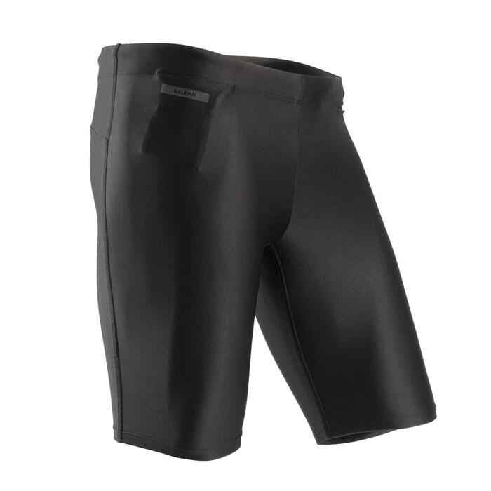 Men's Running Short Tights Black
