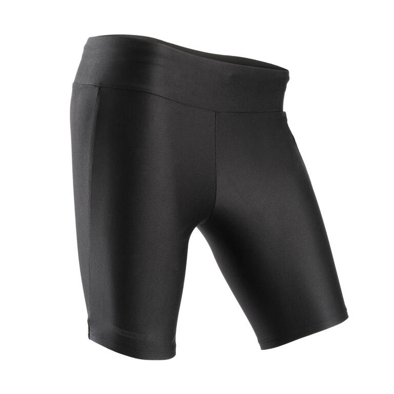 Women's Running Short Leggings - Kiprun Run 100 Black