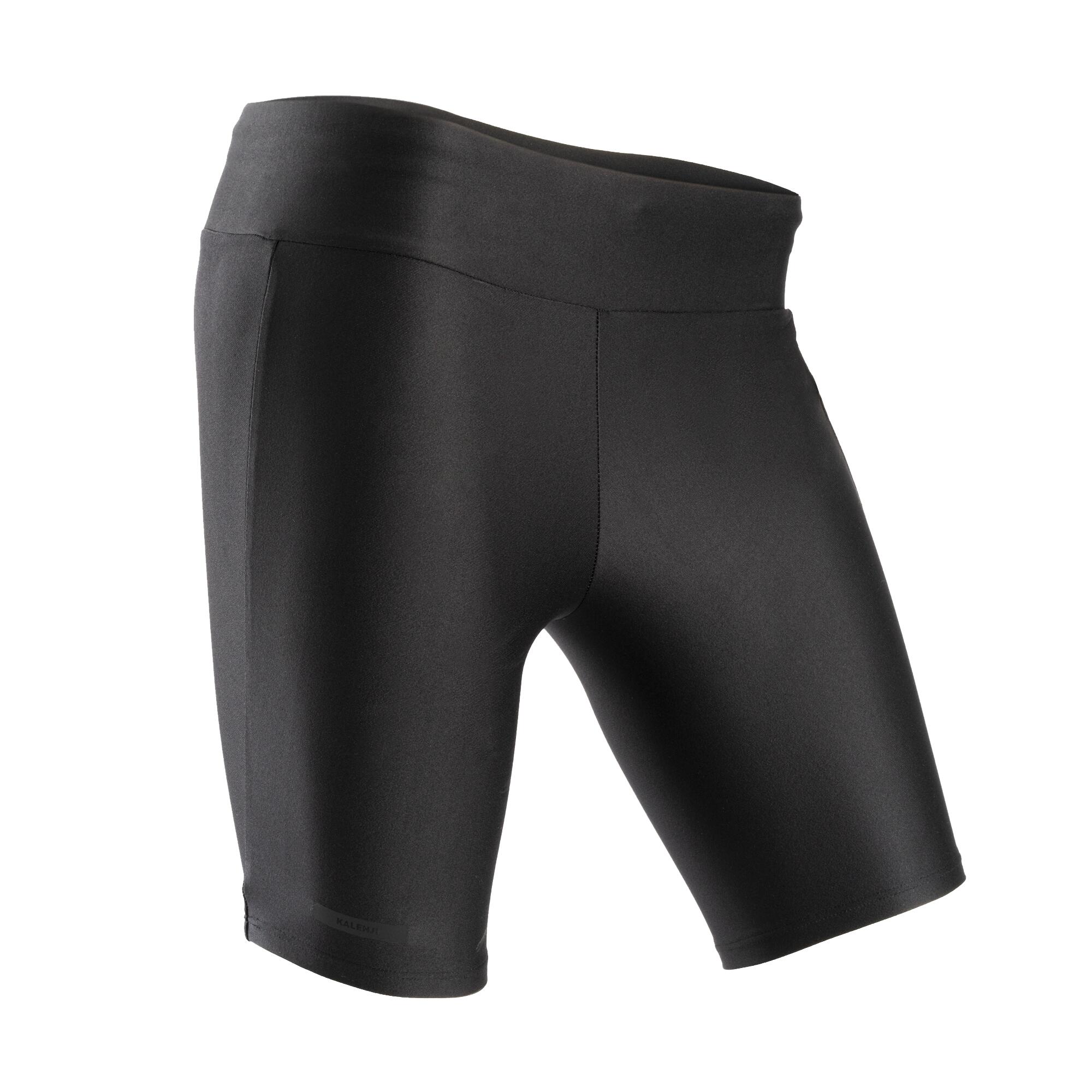 Short cycliste running Femme KIPRUN Run 100 noir KALENJI Decathlon
