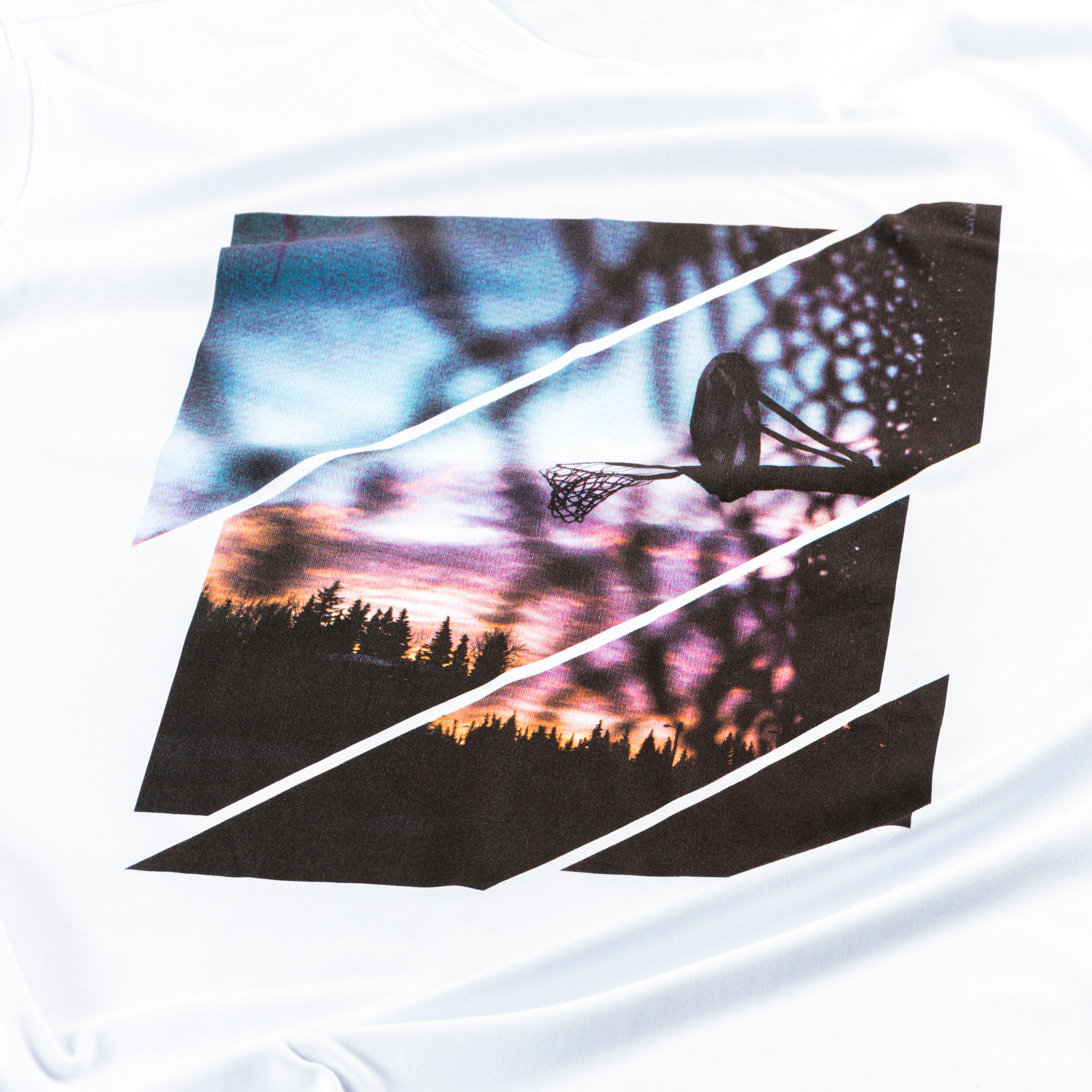 Men's/Women's Basketball T-Shirt/Jersey TS500 Fast - White 2/7