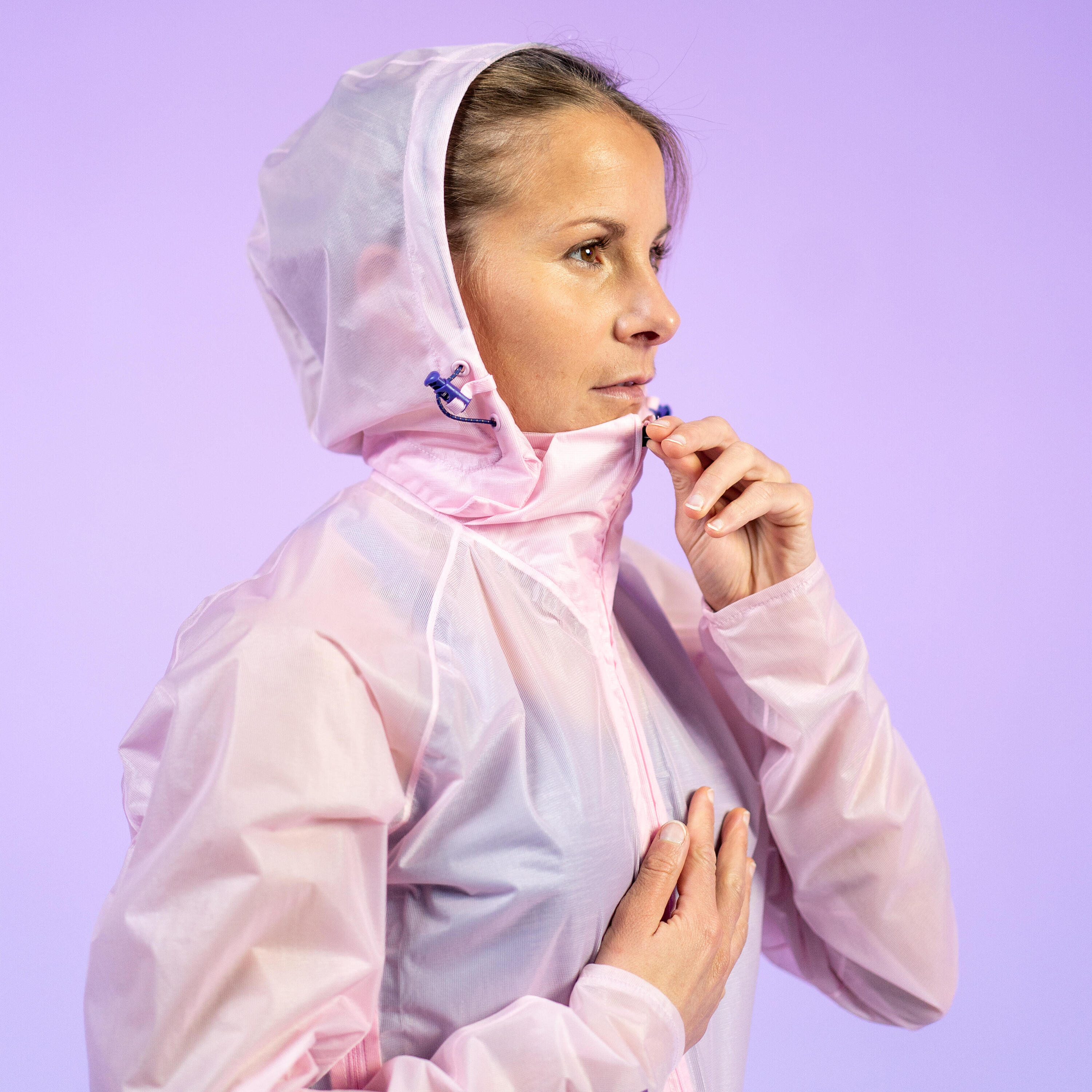 Women's Athletic Walking Rain Jacket Limited Edition 6/12