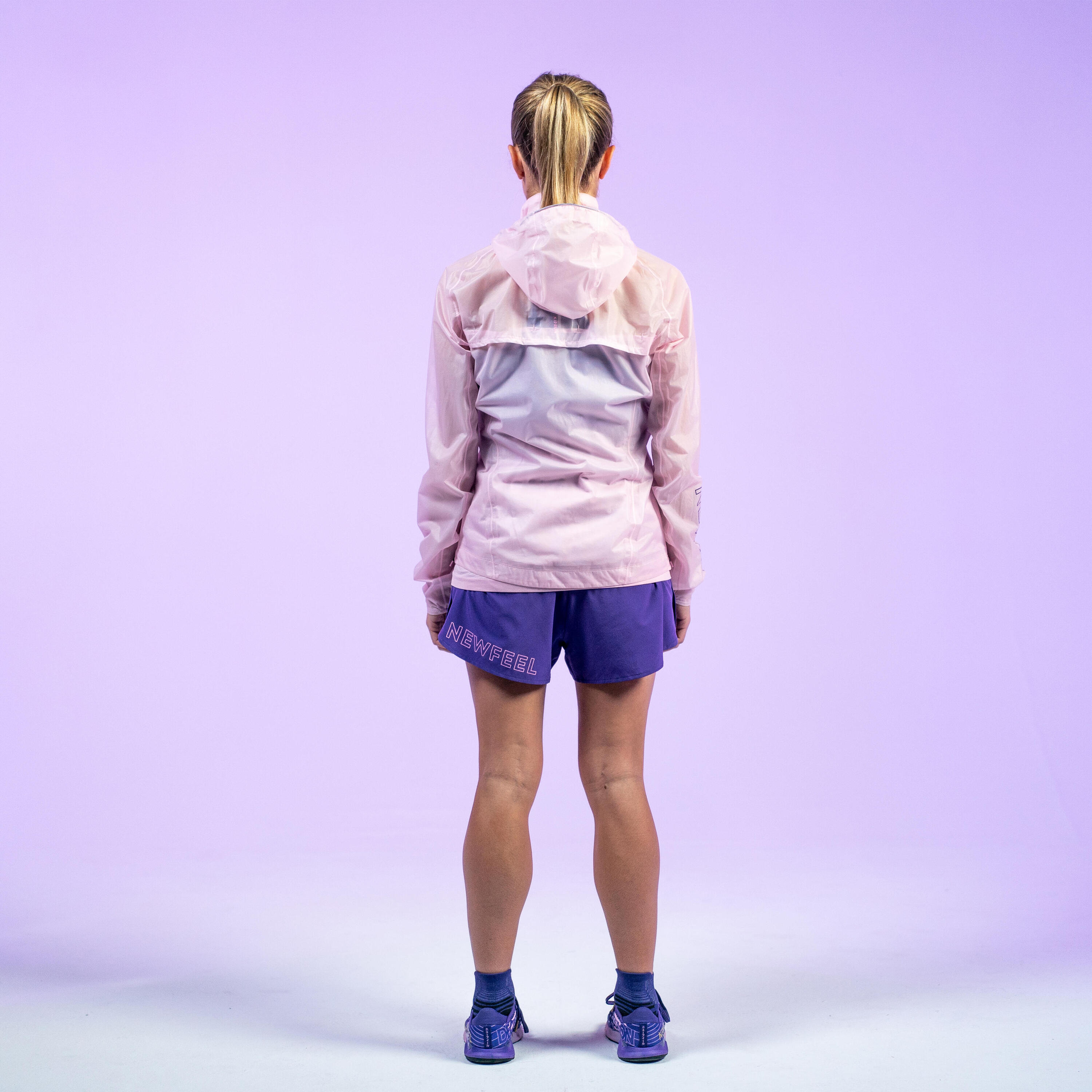 Women's Athletic Walking Rain Jacket Limited Edition 3/12