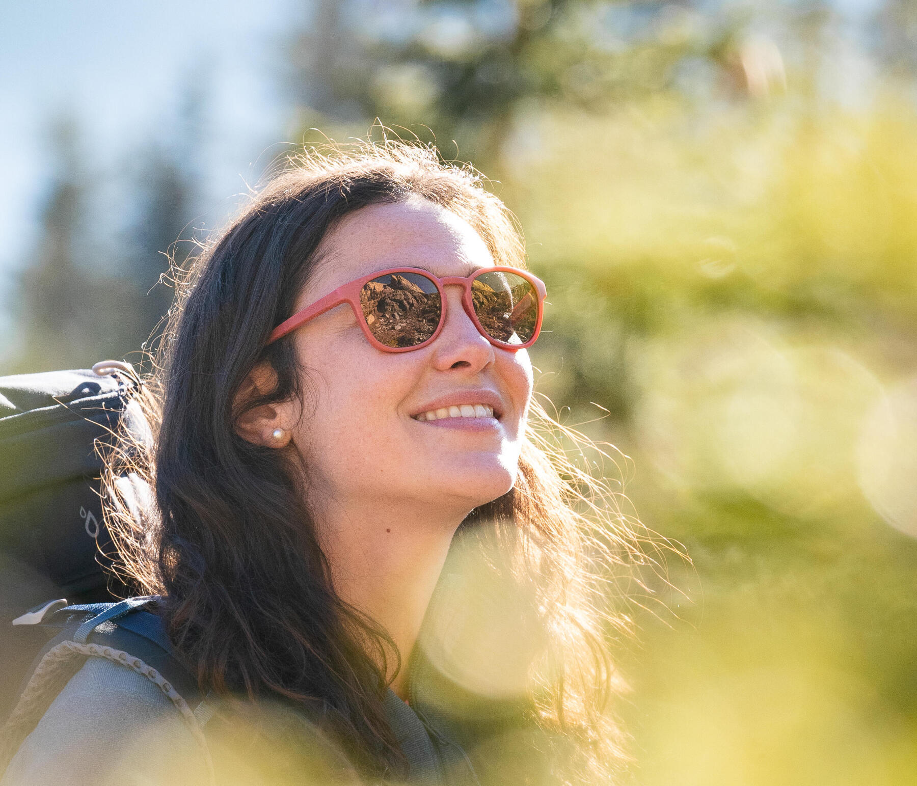 MH530 SUNGLASS from Quechua by Decathlon | Our optical engineers developed  these sunglasses for regular use thanks to their lightness & support.  Anti-UV lenses block out 100% of the sun's harmful... |