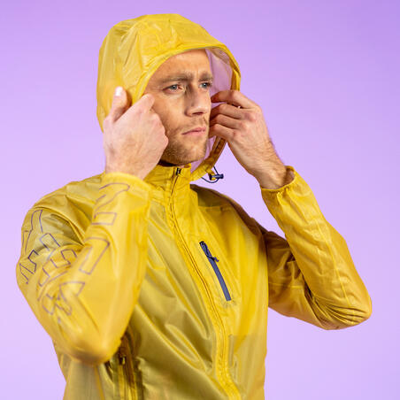 Ветровка-дождевик для спортивной ходьбы мужская, лимитированная коллекция